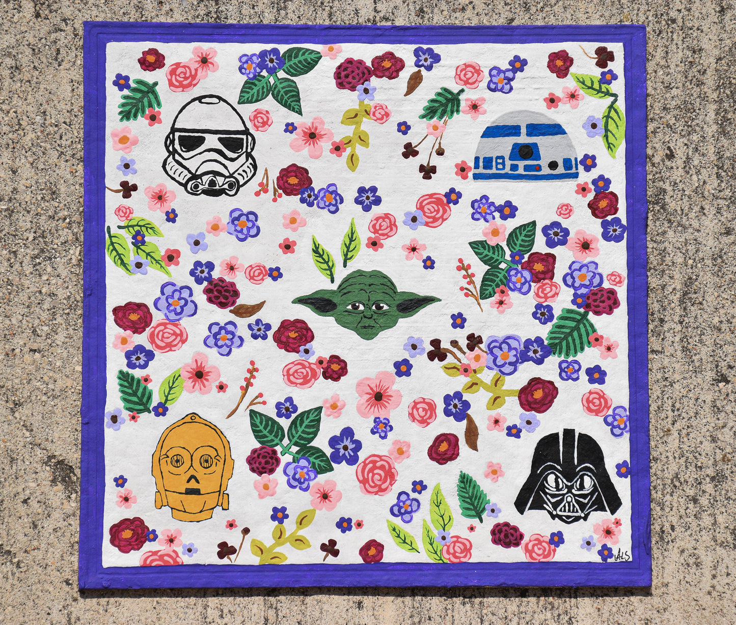 Floral Star Wars Characters