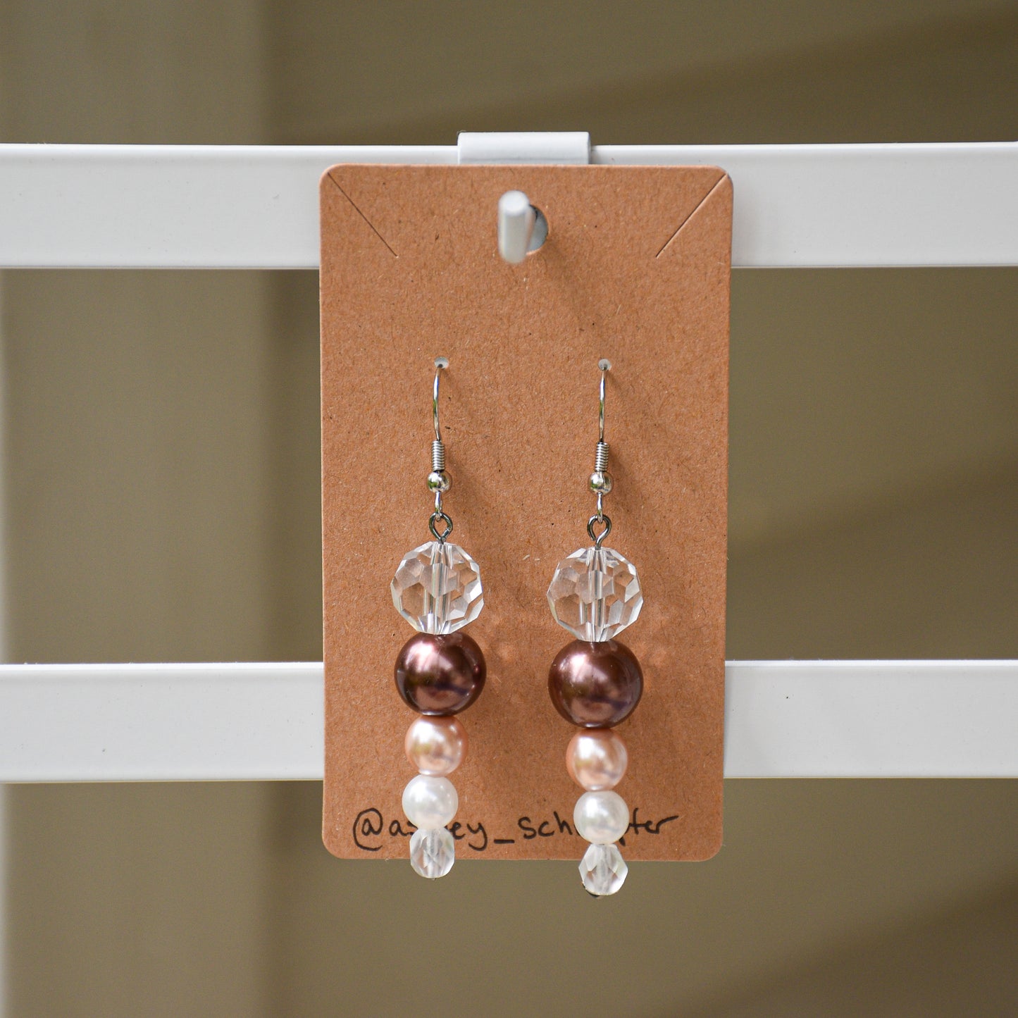 Neutral Pearl Earrings