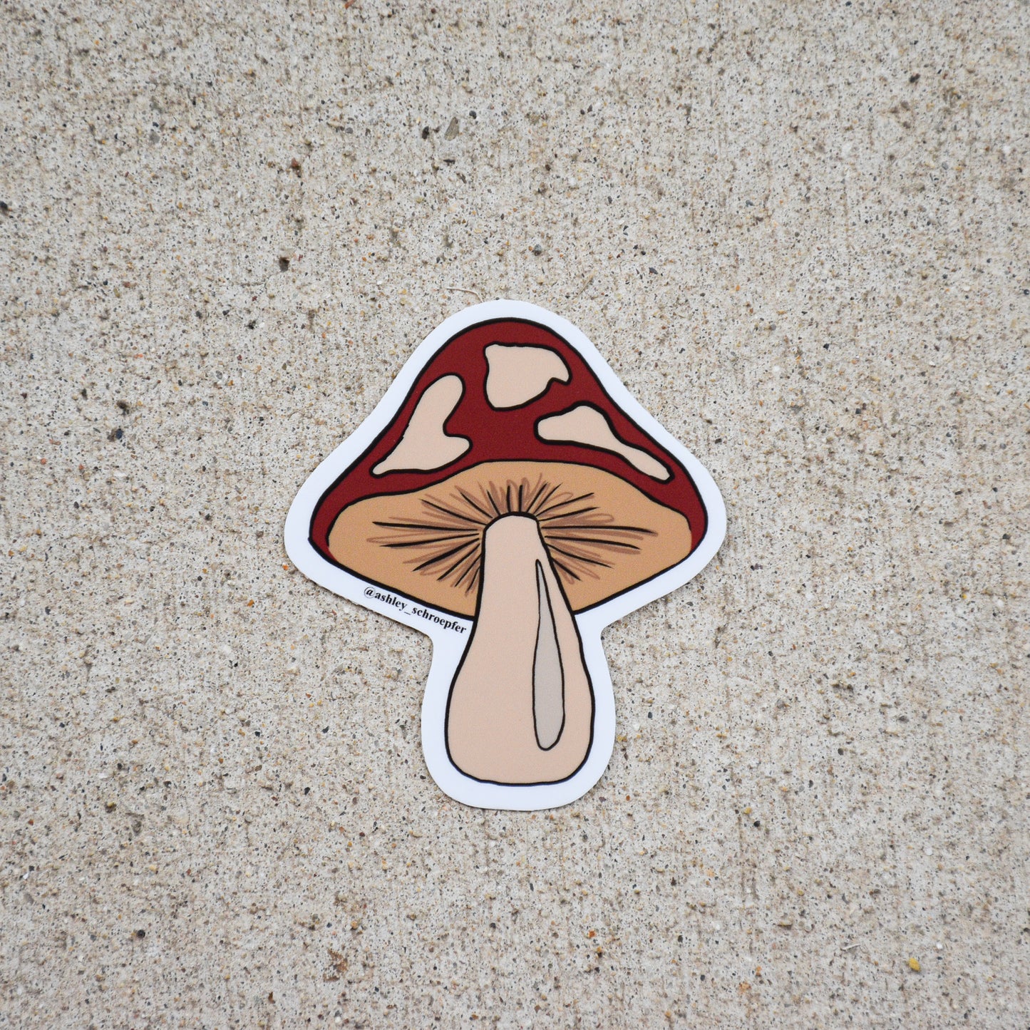 Mushroom Sticker