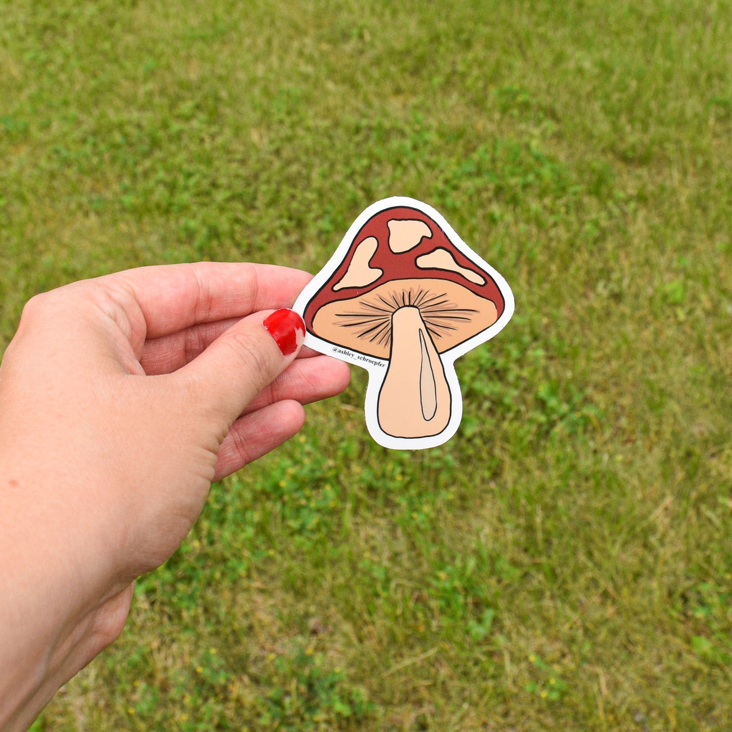 Mushroom Sticker