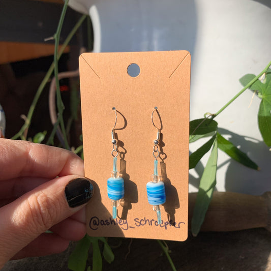 Light Blue Earrings