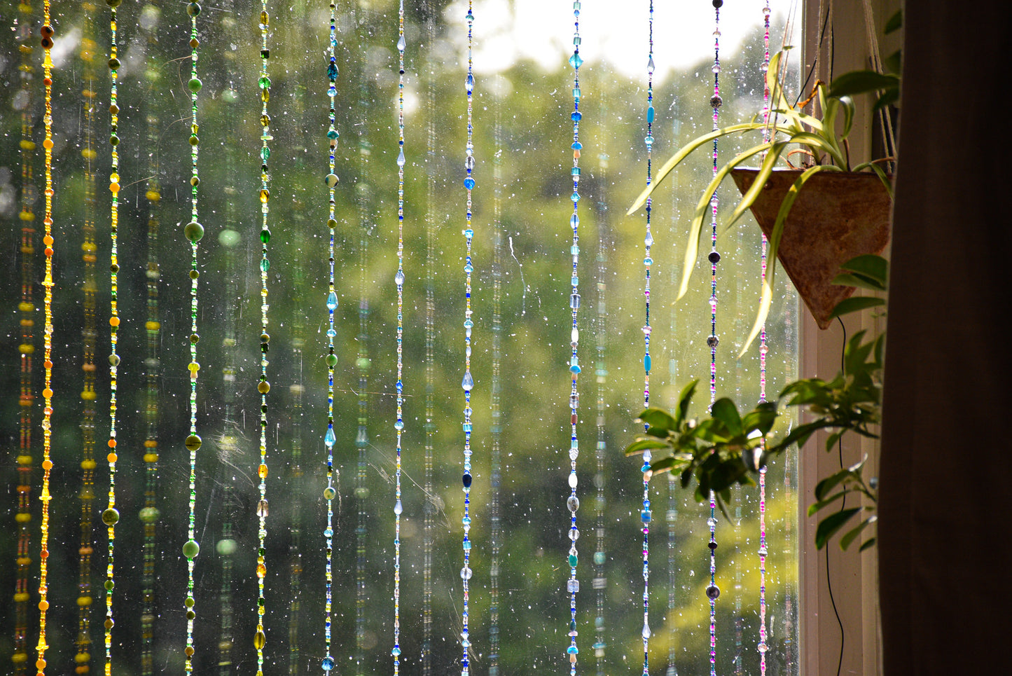 Beaded Window Hanging